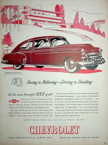 Original 1949 chevrolet - 1949, ad